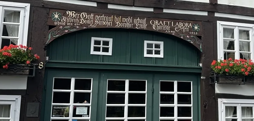 gemütlich hier